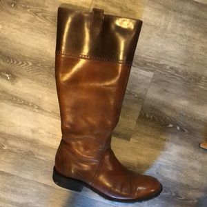 Charlie One Horse Luchese Leather Riding Boots